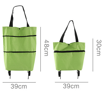 (❤️Hot Sale 49% OFF)-Foldable Shopping Trolley Tote Bag