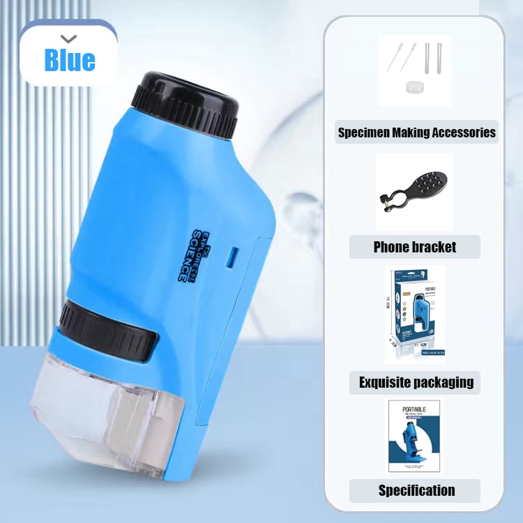 (🎁2024 New Year Hot Sale🎁 49% Off🎁) Kid's Portable Pocket Microscope