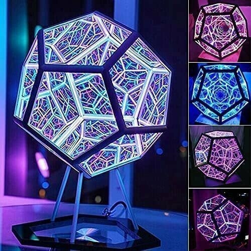 (🎁2024 New Year Hot Sale🎁 49% Off🎁)Infinite Dodecahedron Color Art Light